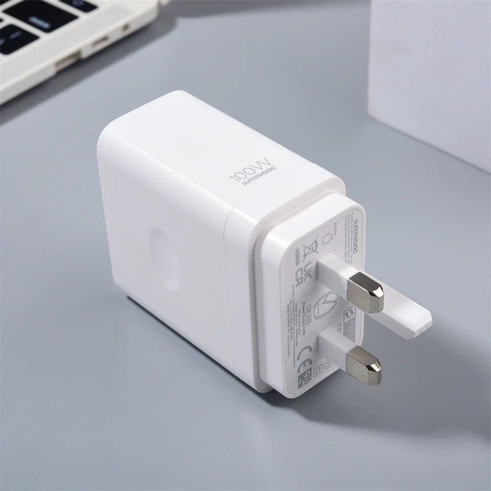 OPPO Find X9 Pro 100W EU UK Charger SuperVOOC Fast Charging Power