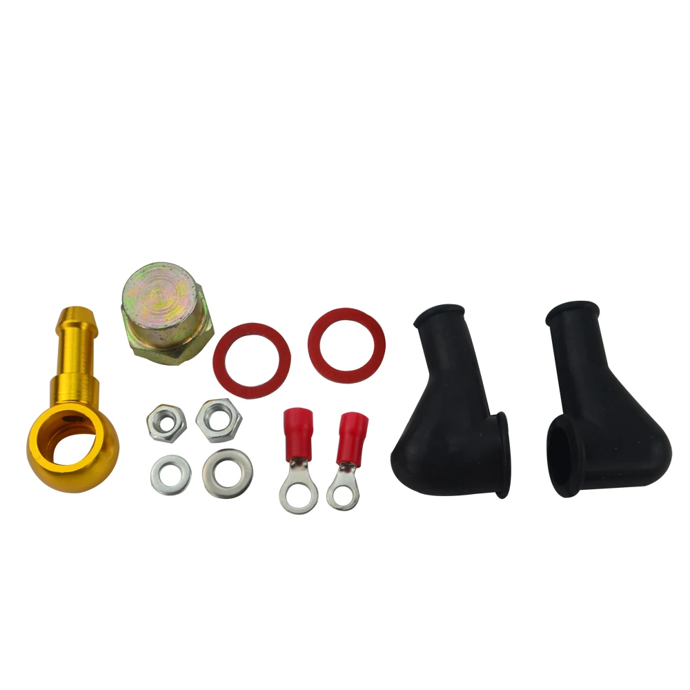 WLR RACING - 044 FUEL PUMP BANJO FITTING KIT HOSE ADAPTOR UNION 8MM OUTLET TAIL WLR-FK046