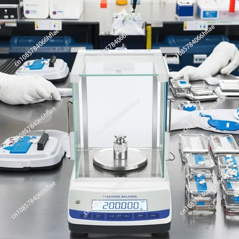 1mg Precision Lab Analytical Balance 0.001g Digital Electronic Scale Laboratory Jewelry Weighing Scientific Scale