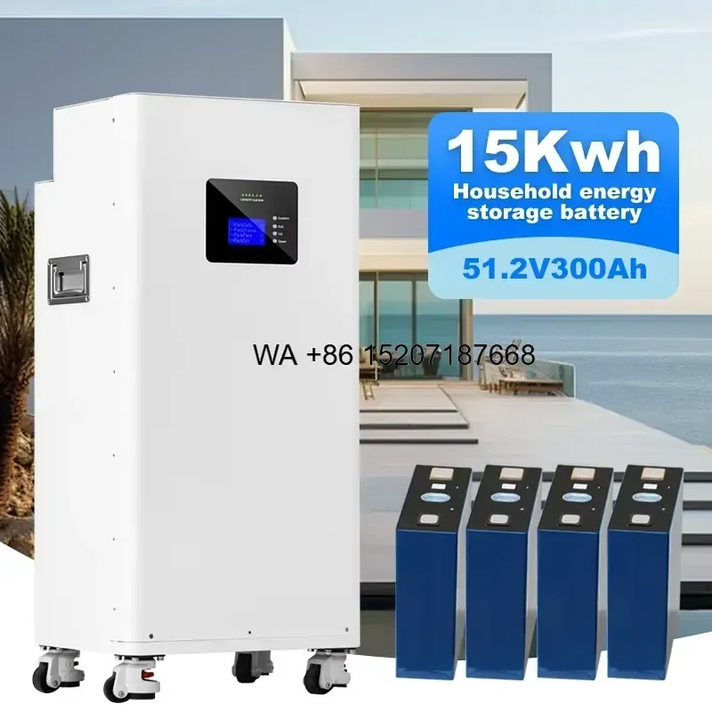 Wmwmnu for Wmwmnu 30KWH Stackable All-in-One Solar Power System Full Set 10-20KW LiFePO4 Battery Pack Hybrid Home Use IP65