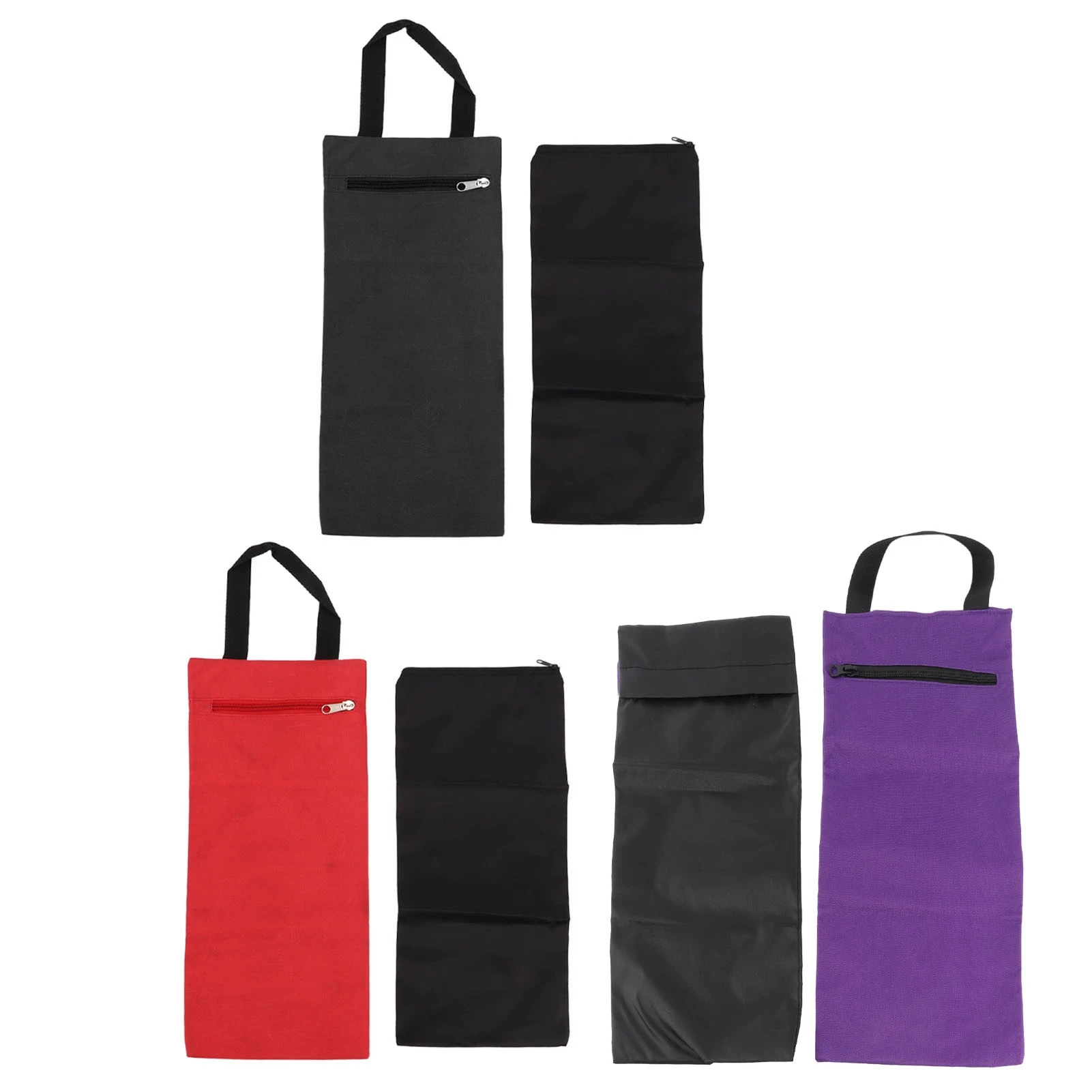 Yoga Sandbag Weighted Sand Bags Oxford Cloth Material 3 Colors Rollable Foldable Convenient Practical for Training for Fitness