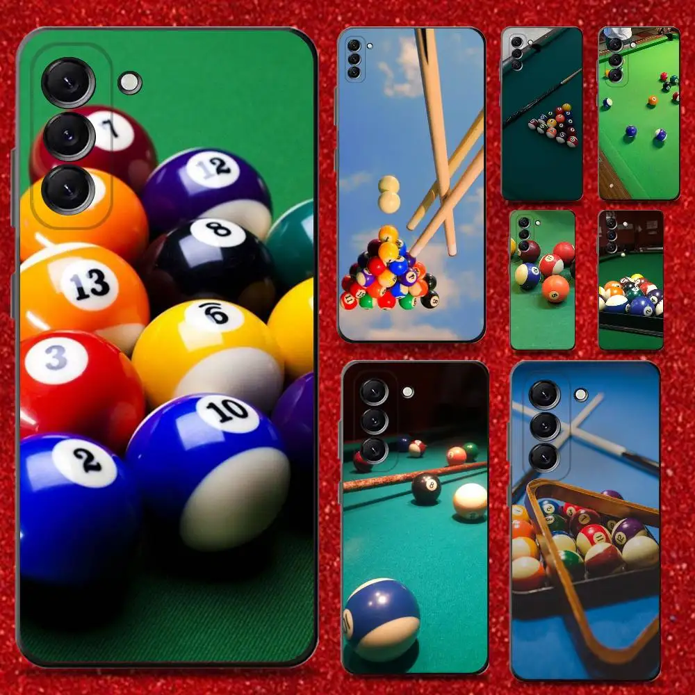 

Billiards Billiards Phone Case For Samsung Galaxy A13,A21s,A22,A31,A32,A52,A53,A71,A80,Soft Black Shell