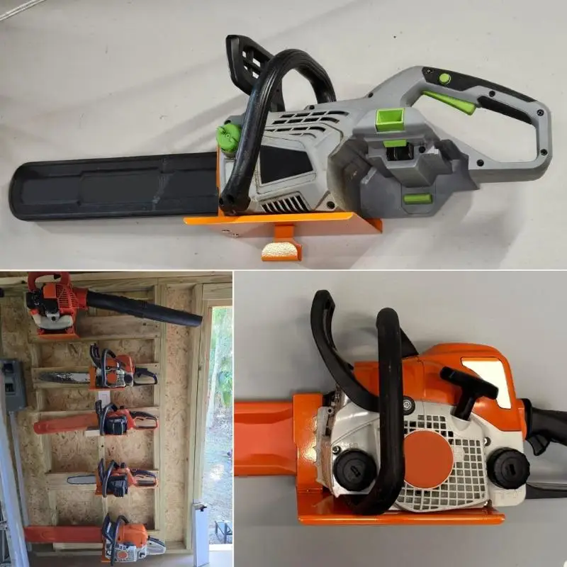 Chainsaw Hanger Wall Mount Heavy Duty Chainsaw Rack Wall Hangers for MS250 MS251