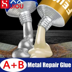 Metal Repair Glue Casting AB Glue Cast Iron High Strength Repairing Adhesive Heat Resistance Cold Weld Industrial Repair Agent