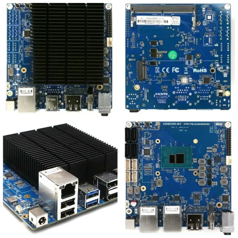 ODROID-H4 Single Board Computer In tel 4-Core N97 Processor Compatible with ODROID-H4 & H4+, 1 x DDR5 SO-DIMM Slot