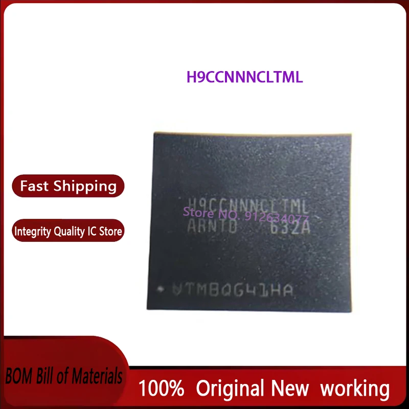 1 قطعة/الوحدة H9CCNNNCLTML BGA-178 LPDDR3 4G العلامة التجارية الأصلية الجديدة