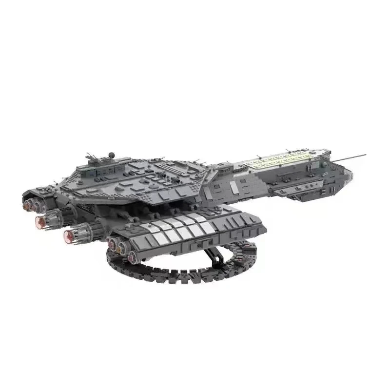 MOC Bricklink Planet Movie Stargate Atlantis BC-304Daedalus Deep Space Ship Spaceship Toy BricksChildren\'s Gift