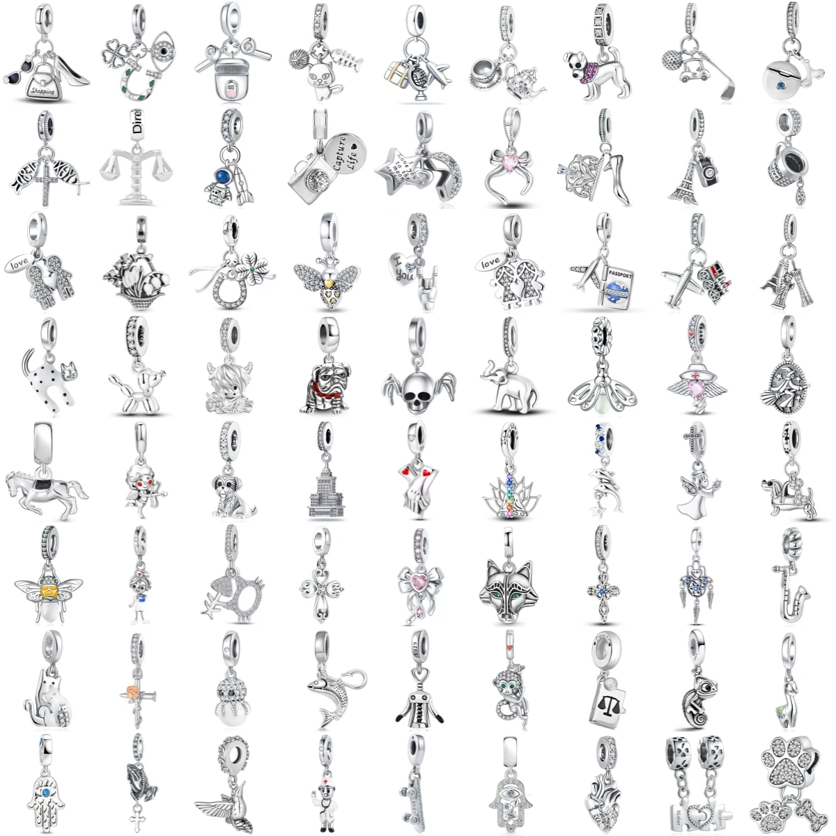 Crossfit Accessories - 925 Sterling Zilver Hangende Charms Kralen