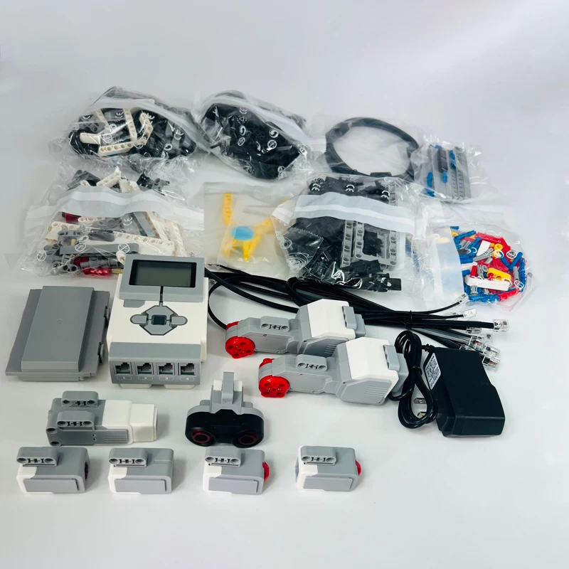 

Новые строительные блоки для образовательных роботов, совместимые с STEM, Mind Storms для EV3 45544, базовый набор 45560, кирпичи для программирования расширения