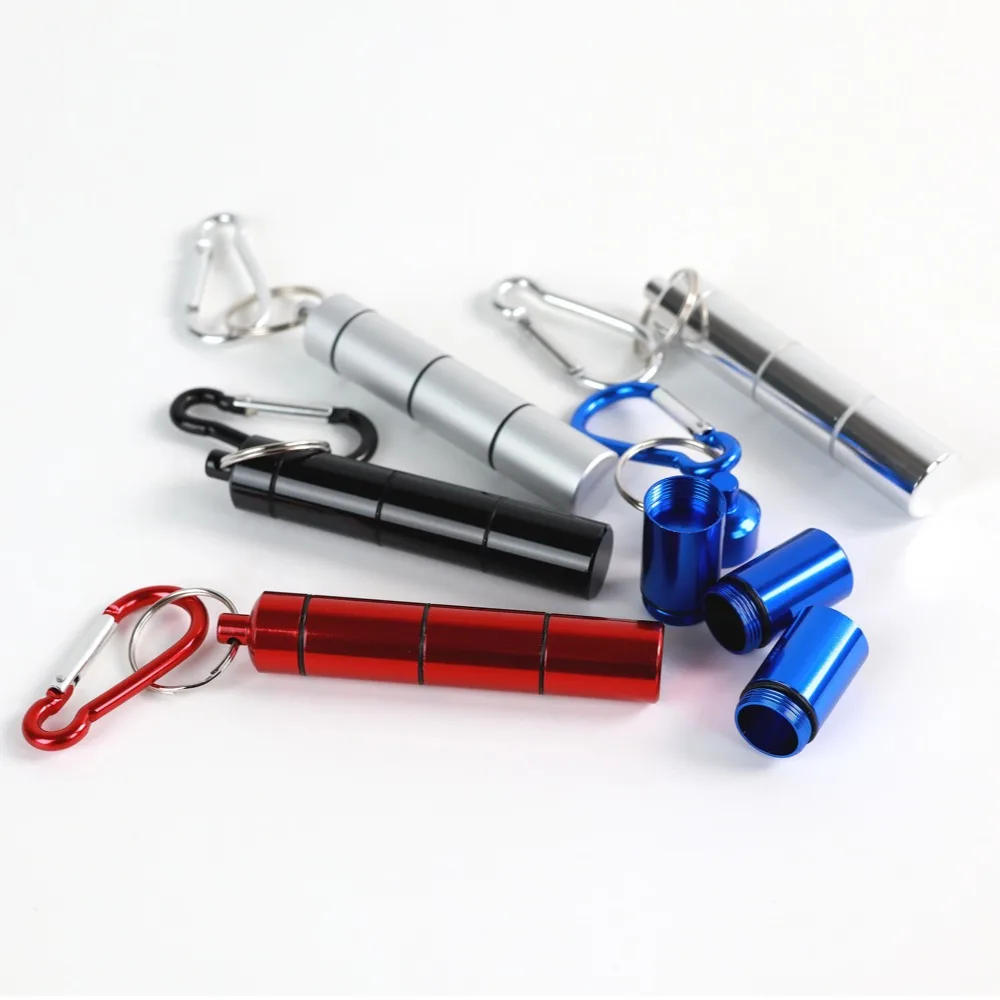 

New Hot 3 Grids Portable Premuim Aluminum Waterproof Pill Box Case Organizer Storage Container Tablet for Medicine Vitamin Oils