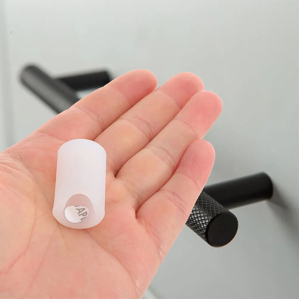 

12Pcs Soft Silicone Drawer Handles Baby Safe Corner Protectors Cabinet Door Bumpers Childproofing Furniture Guards Round Design