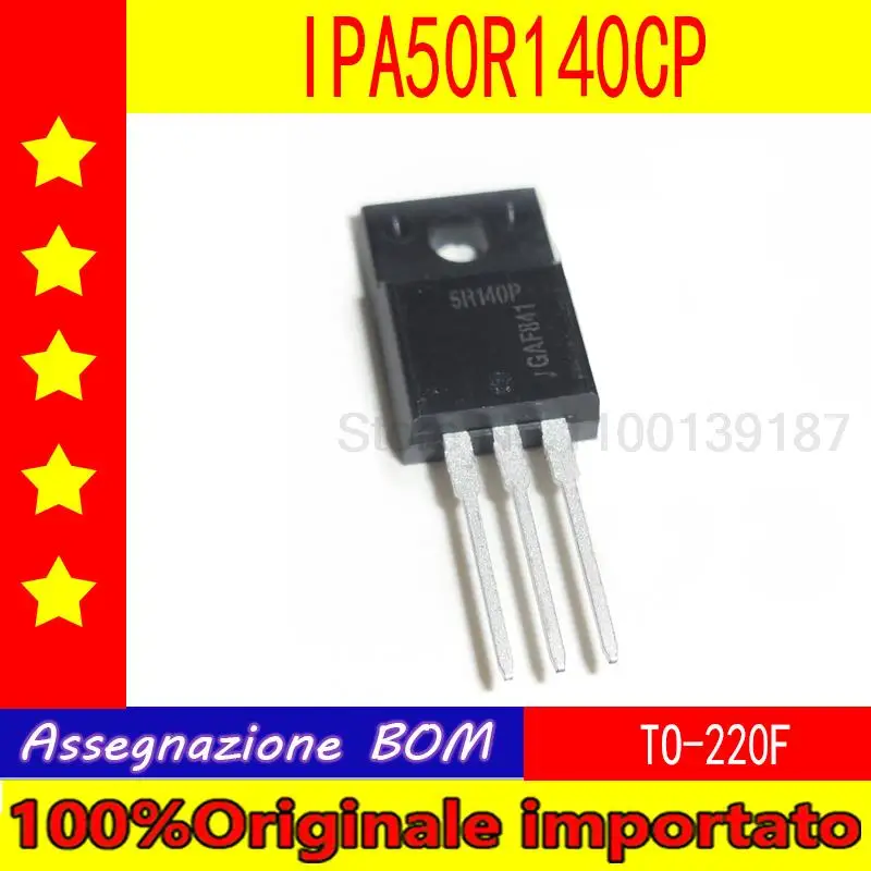 

10 шт./лот 5R140P IPP50R140CP TO-220 IPA50R140CP TO-220F IPW50R140CP TO-247CoolMOS Мощный транзистор