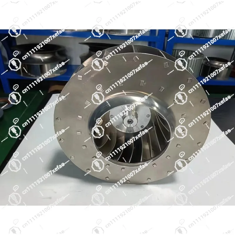 High pressure and high airflow centrifugal small impeller blade aluminum fan impeller