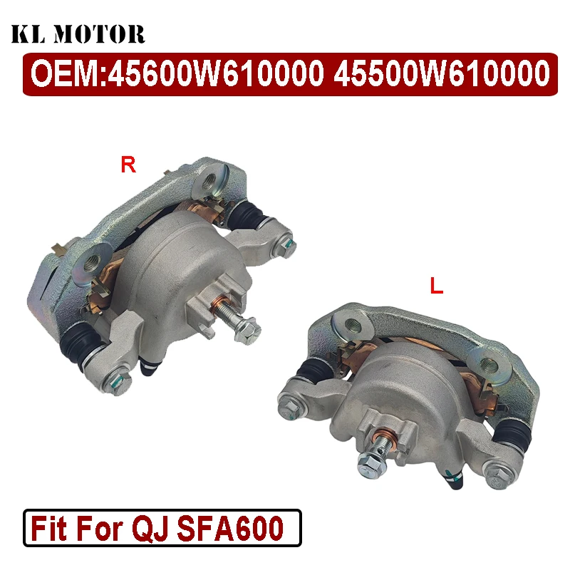 

Front Left Or Right Brake Caliper for QJ-moto SFA1000 SFA600 ATV Quad OE 45500W610000 45600W610000 Motorcycle Parts