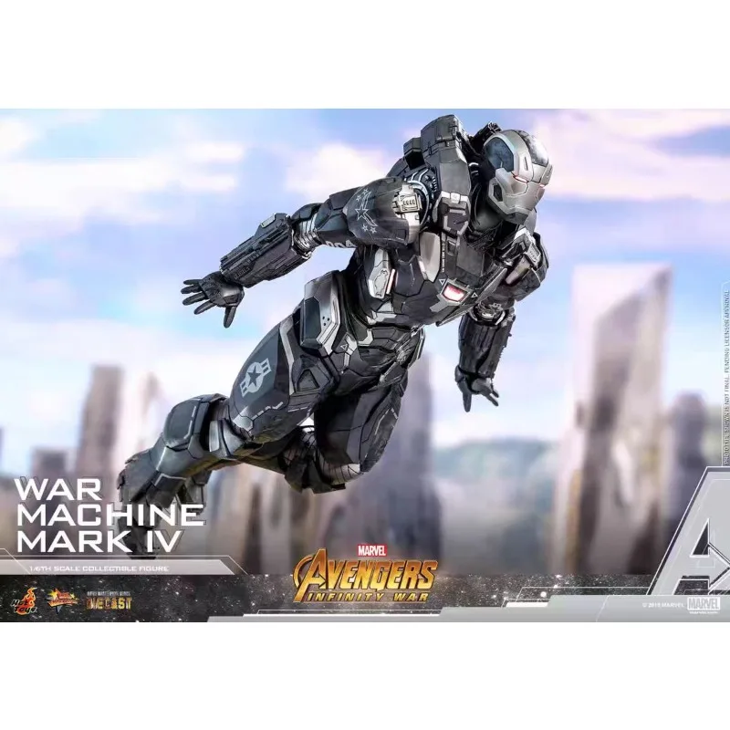 

Оригинальные горячие игрушки Marvel AVENGERS INFINITY WAR MMS499D26 MACHINE MK4, коллекция аниме-фигурок, модели игрушек