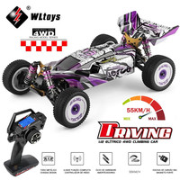 WLtoys 124019 1:12 4WD 55Km/H RC Racing Car Remote Control High Speed Off-Road Drift Shock Absorption Adults Boys Toys Kids Gift