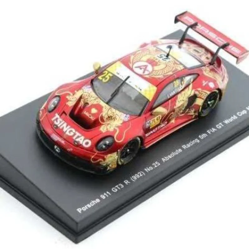 Spark 1:64 Porsche 911 (992) GT3 R 2024 Macau Grand Prix, Modellauto aus Metall