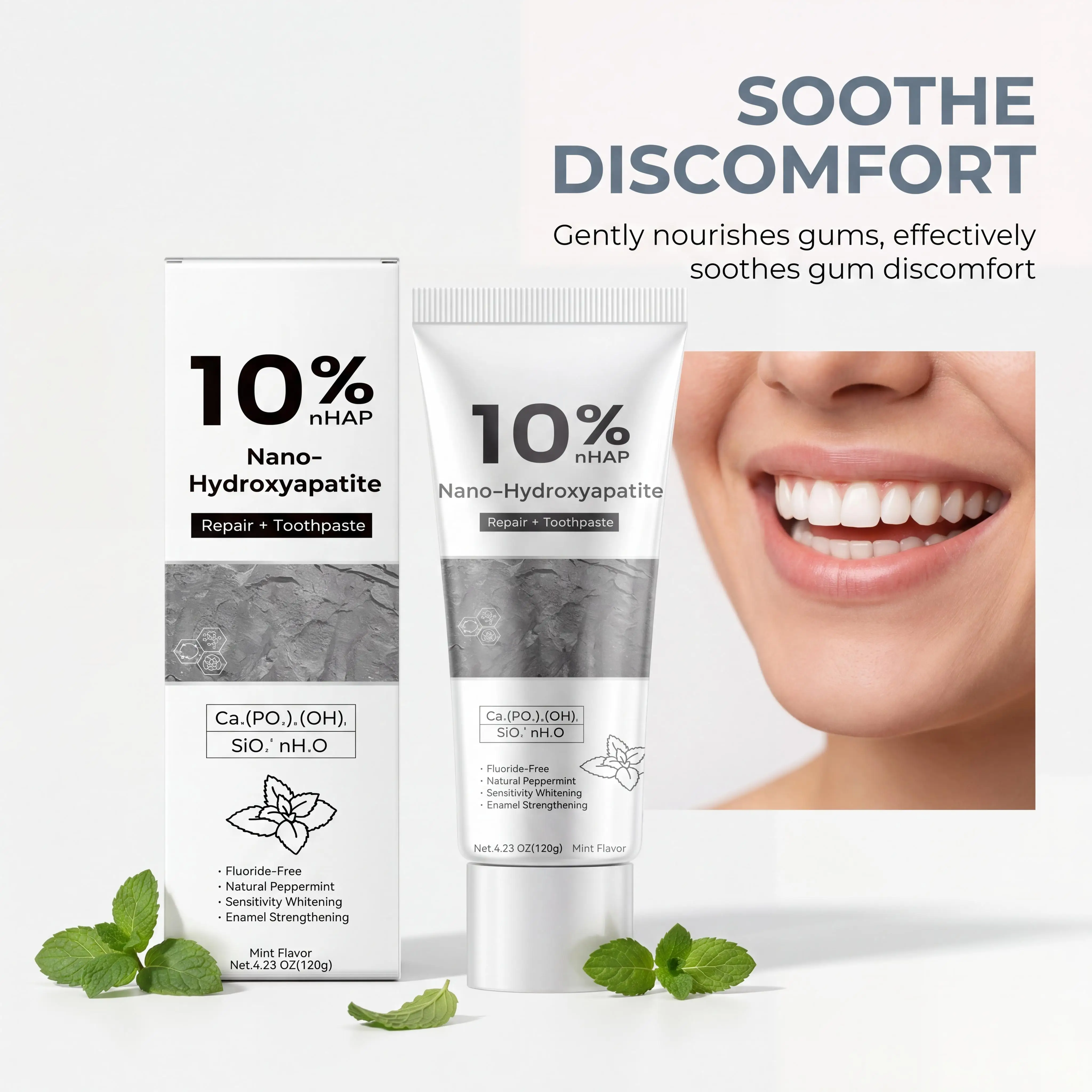 Nano-Hydroxyapatite Toothpaste - Teeth Whitening That Works ulasan dan harga