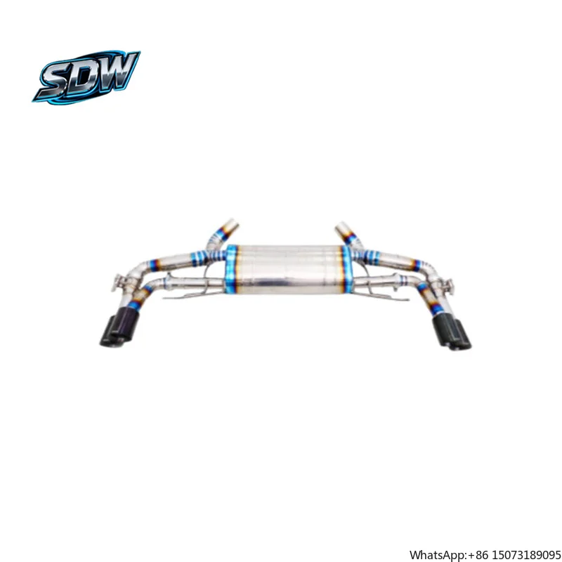 Valvetronic Cat Back Exhaust for  7 Series G11/G12 730i/740i and 5 Series G30 530i B48 2.0T Stainless Steel Exhaust Pipes