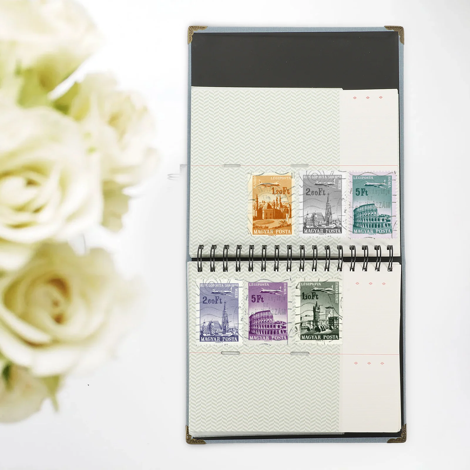 Tickets Storage Album Portable Loose-Leaf Collection Book For Concert Movie Travel Souvenirs Postcards Stamps Holder