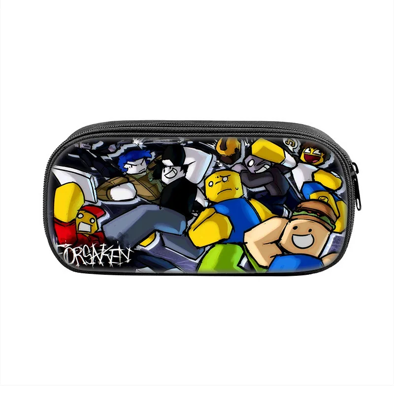 

New Roblox Forsaken Gubby Primary School Pencil Bag Pencil Case Stationery Box Kawaii Cartoon School Bag Decorative Product