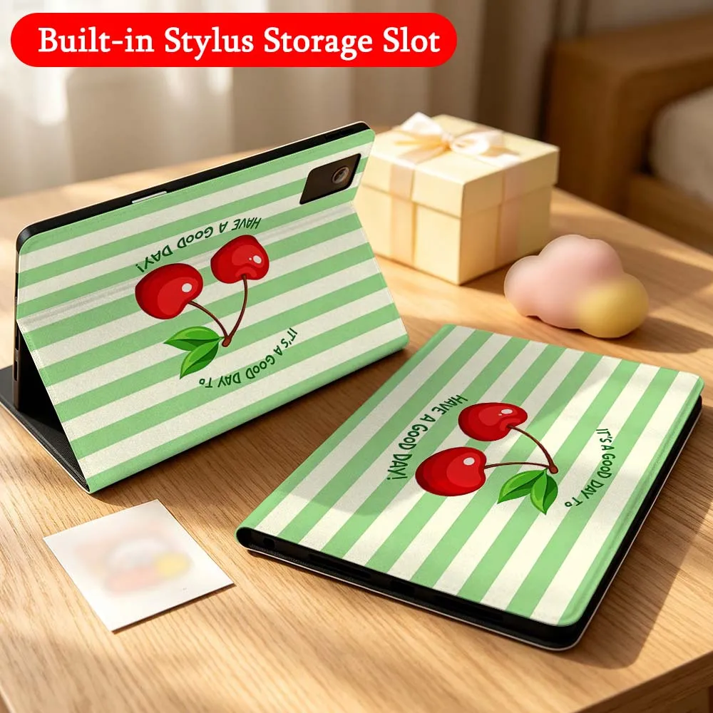 Creative Striped Sardine Case For Lenovo Idea Tab K10 M10 P11 P12 Xiaoxin Pad Pro GT Plus 10.6 11 11.1 inch 2025 Folding Tablet
