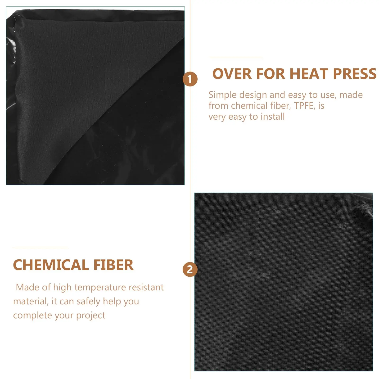 15x15 Inch Brown Chemical Fiber Plate Protector for Machine Cover Machine Supply Craft