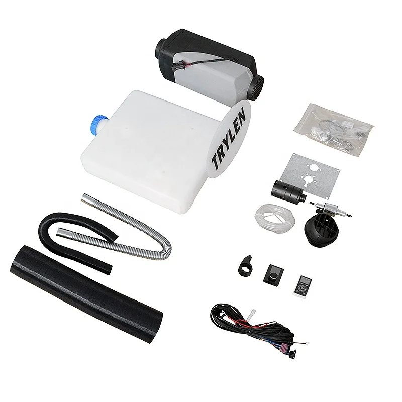 ملحقات سخان هواء ديزل مدمج 2 كيلو وات، سخان ركن محمول 12 فولت مع تصميم موفر للطاقة للشاحنة والقارب الخفيفة #6