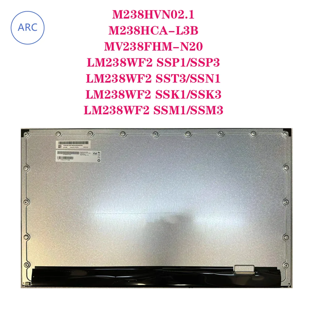 Imagem -02 - Ecrã Lcd 238 M238hvn02.1 M238hca-l3b Mv238fhm-n20 Lm238wf2 Ssk1 Ssk3 Ssm1 Ssm3 Ssp1 Ssp3 Sst3 Novo