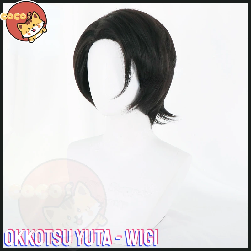 

Okkotsu Yuta Cosplay Wig Jujutsu Kaisen Okkotsu Yuta Cosplay Wig Black Yuuta Okkotsu Short Wig CoCos