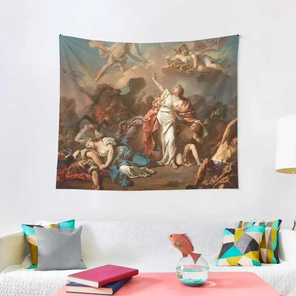 

Apollo and Diana Attacking the Children of Niobe - Jacques-Louis David Tapestry Things To Decorate The Room Wallpaper Tapestry