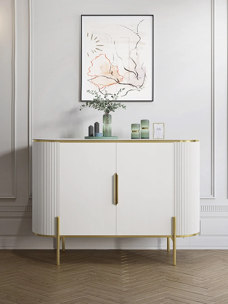

Light luxury style decorative porch cabinet shoe cabinet integrated modern household partition living room tea storage cabinet r