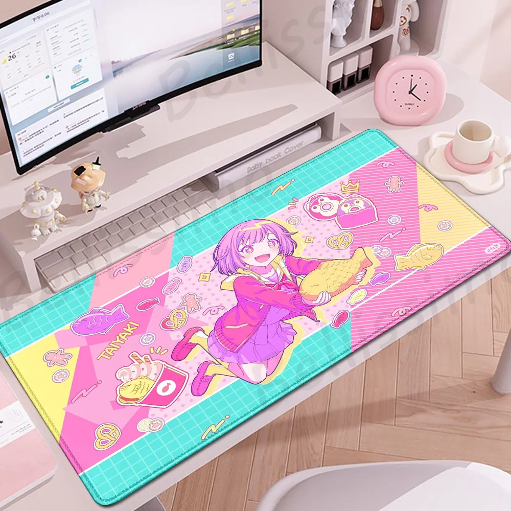 Large Computer Laptop Mousemat P-Project S-Sekai Colorful Stage Mouse Pad Keyboard Extended Deskmat PJSK Birthday Card Mousepad