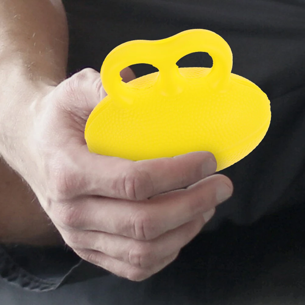 2 قطعة كرات قوة قبضة اليد PU معدات تدريب الأصابع المتينة لتخفيف الضغط وتخفيف التوتر وإعادة التأهيل #4