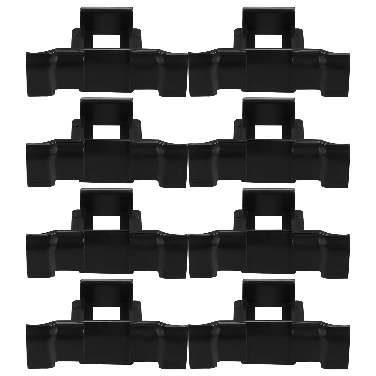 

10pcs Photovoltaic Panel Drainage Buckle Solar Panel Water Clip Plastic Drain Clip For Rainwater Mud Prevention Lightweight