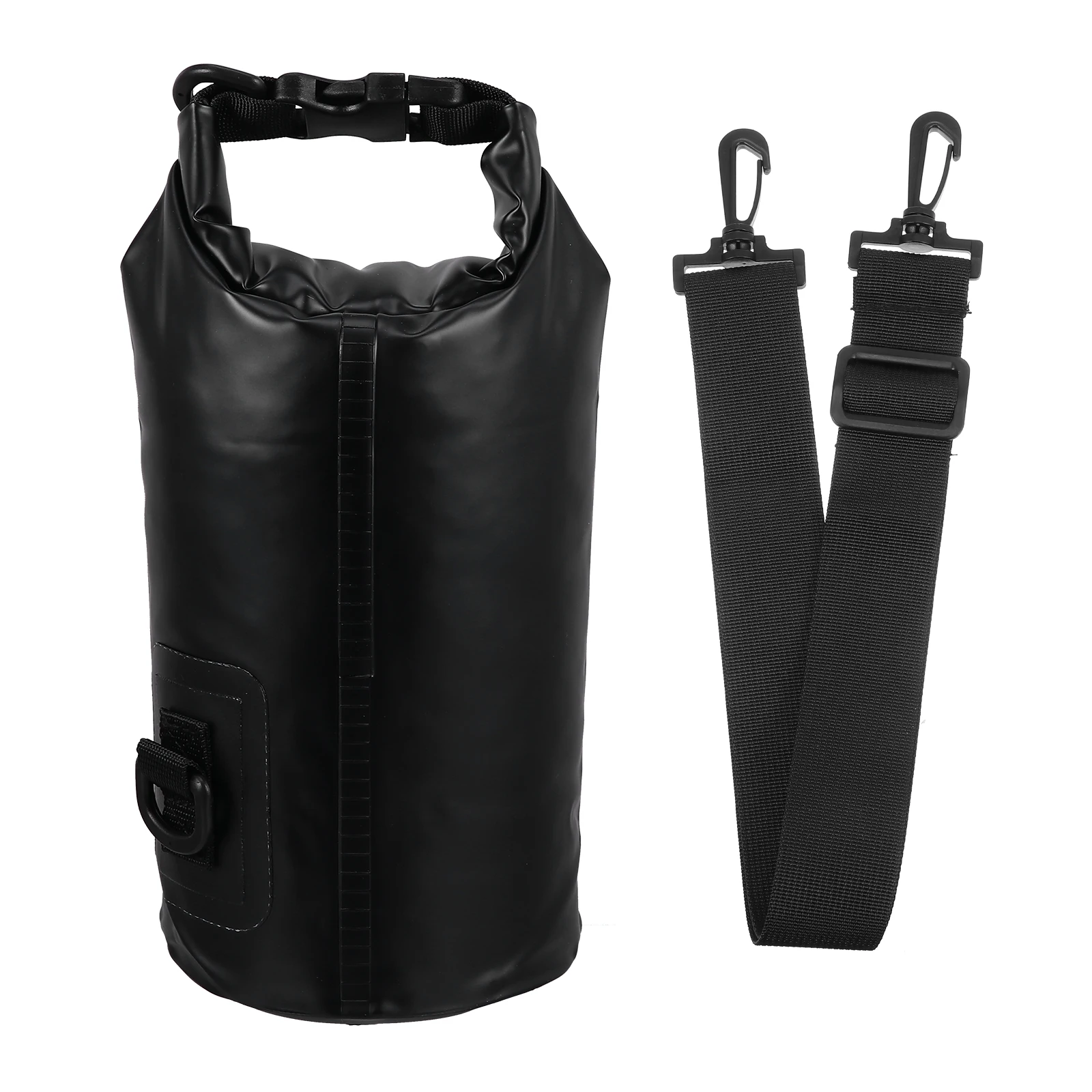 

PVC Waterproof Bucket Bag Portable Floating Dry Bag Black for Swimming Rafting Kayaking Camping Storage Bags Outdoor Activities