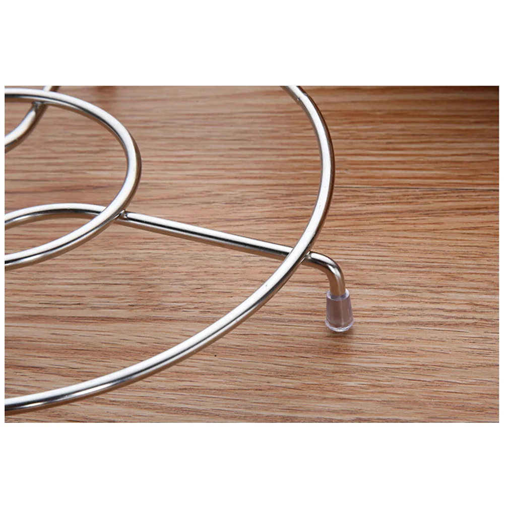 

Stainless Steel Steamer Rack Stand Rust Free Basket Cooling Rack Decorate Cookies Cupcakes Oven Safe No Deform Long Life