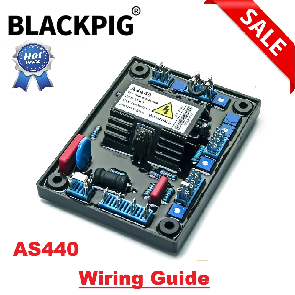 Stable Working AS440 AVR Voltage Regulator Automatic Stabilizer Circuit Board For Below 200KW Brushless Generator Parts