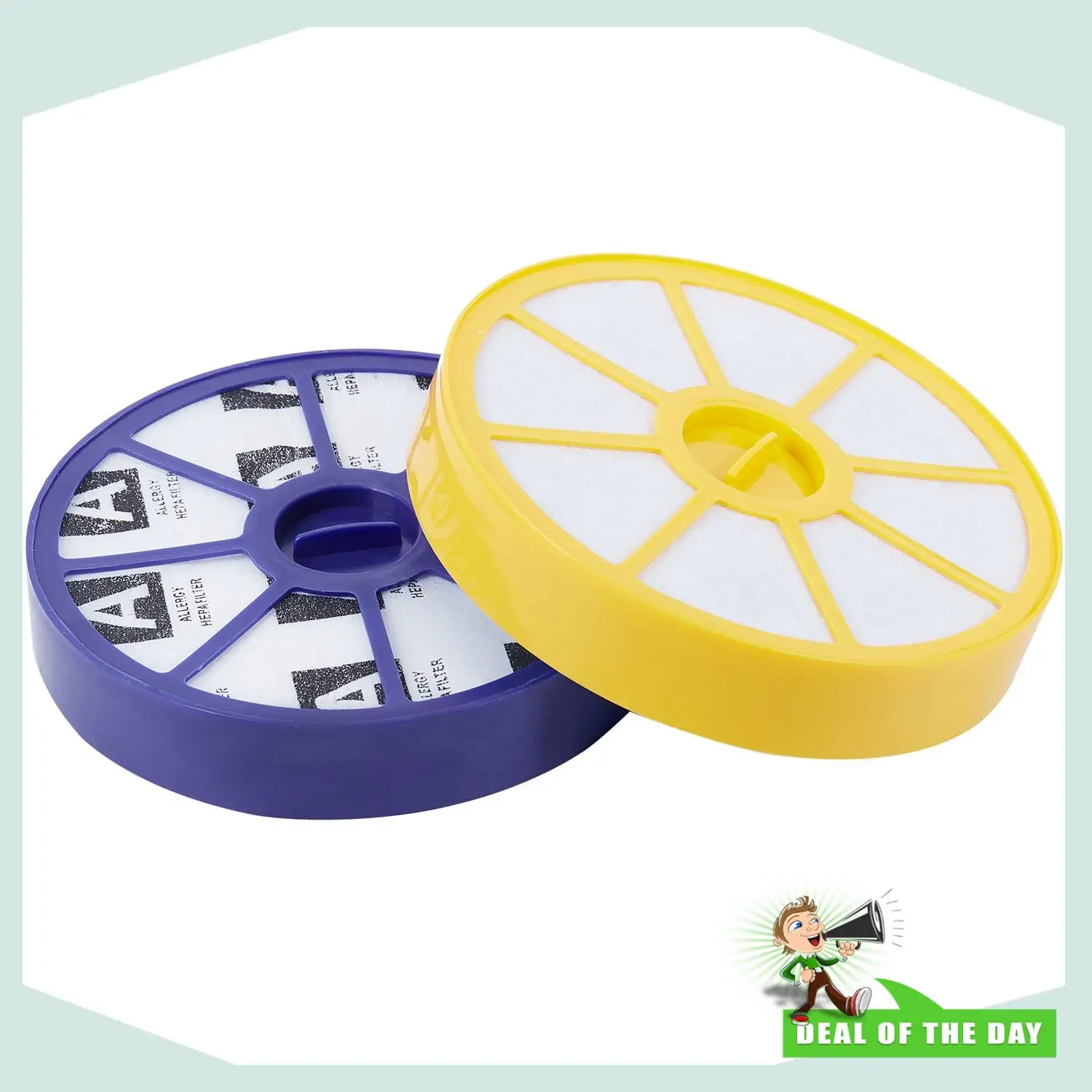 مجموعة مرشح HEPA الأمامي والخلفي لـ Dyson DC05 DC08 DC15 DC19 DC20 DC21 قبل وبعد، محرك علوي وسفلي Alle