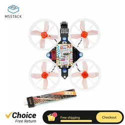 M5STACK Stamp Fly Programmable Open-source Quadcopter Development Board Kit M5StampS3 main controller