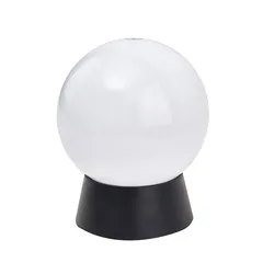 Outdoor Post Lampe Schwarz Globus Schatten Deck Lichter Anti UV Zaun Säule Licht für Yard Veranda Dock Außen Laterne Beleuchtung