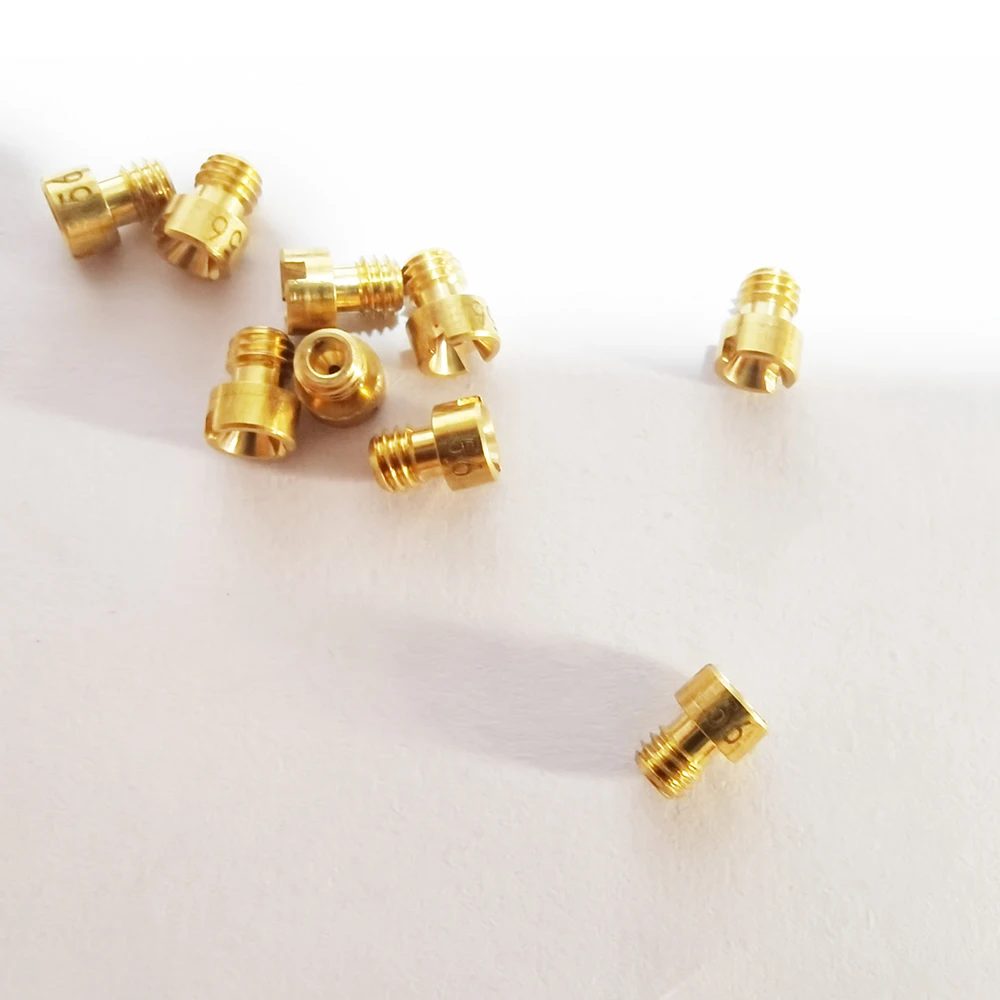 YY50QT-8 Carburetor Nozzle M3 Bing Main Jet gr spray nozzle LF50QT8A X1 LJ50QT-E Carburateur Main Jets Carburatore Gicleur 5Pcs