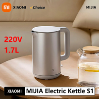 Xiaomi Mijia Electric Kettle S1 Multi-layer Safety Protection 220V Stainless Steel Liner 1.7L Large Capacity 1800W High Power
