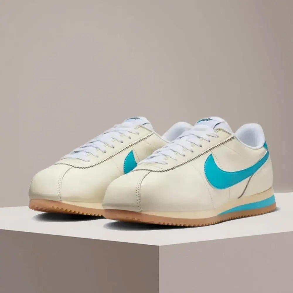 

Женские модные и универсальные повседневные кроссовки Nike Cortez: нескользящие, прочные, классические в ретро-стиле для повседневной носки HF4268-113