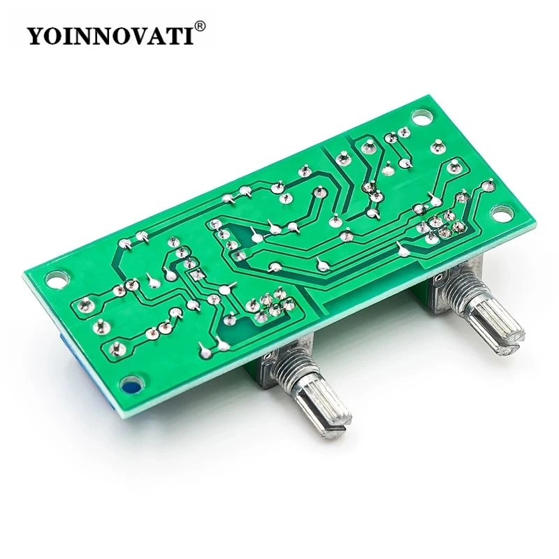 1pcs 10-24V Subwoofer Preamp Board Front Finished Board Subwoofer Preamp Board Single Power Low Pass Filter Board
