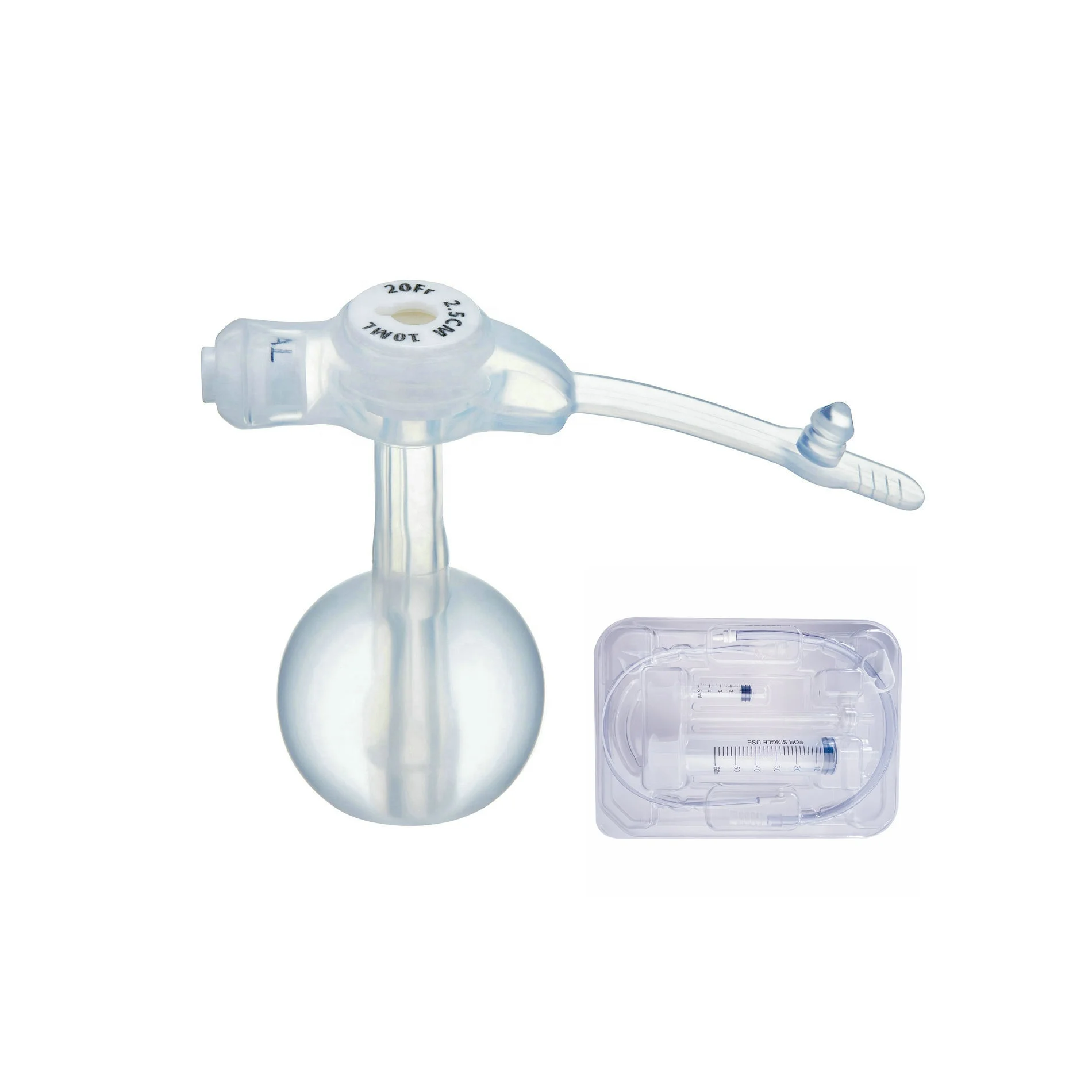 Medical fr6-fr24 stomach feeding tube mini button MIC-KEY gastrostomy kit pvc stomach tube