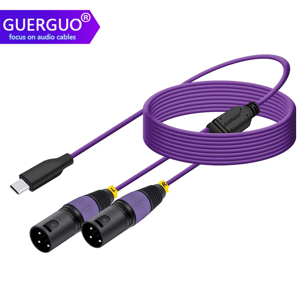 �y�Z�[�����zUSB �^�C�v C �I�X - �f���A�� 3 �s�� XLR �I�X/���X �A���v �X�e���I �I�[�f�B�I�����V�[���h �P�[�u�� �X�}�[�g�t�H�� ���b�v�g�b�v�A�X�s�[�J�[�p