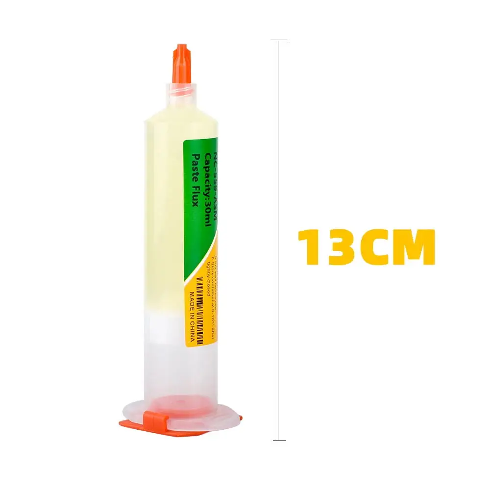 NC-559-ASM BGA PCB No-Clean Solder Paste Welding Advanced Oil Flux Grease 10cc Soldering Repair Paste