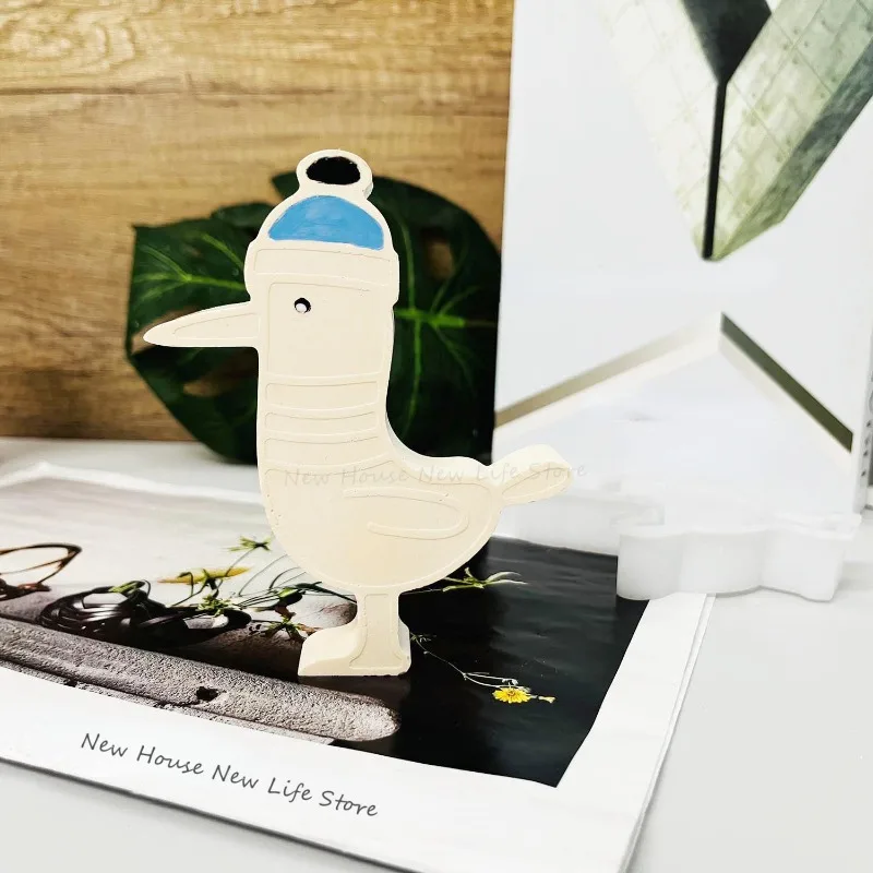 Seagull Candle Silicone Mold Bird Plaster Car Candle Mold Hooded Seagull Resin Gypsum Molds Car Aromatherapy Diffuser Decoration