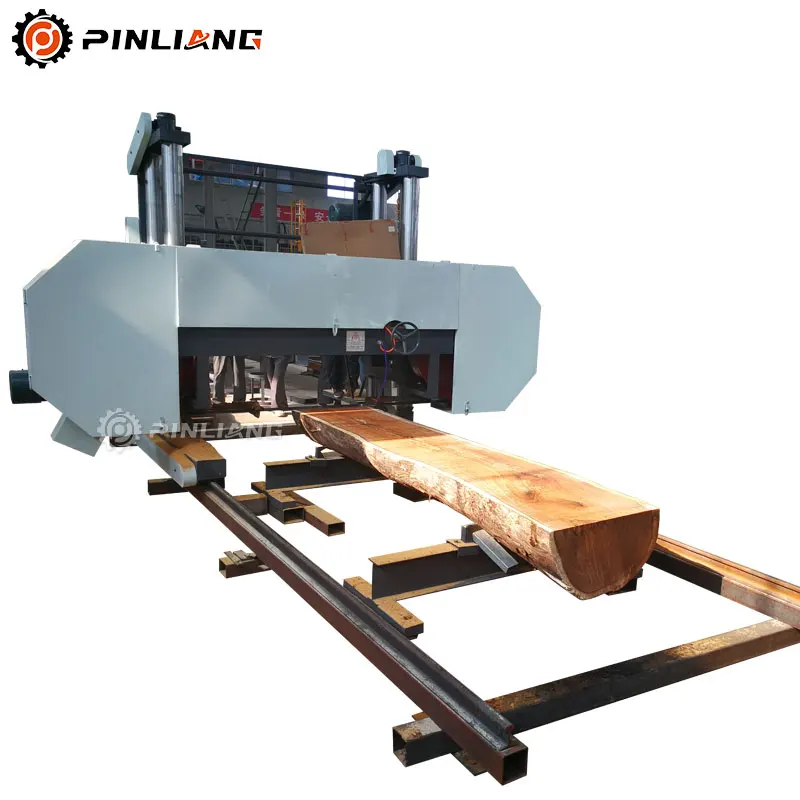 Mj1600e Horizontal Log Portable Band Sawmill For Lumber Wood Band Swing Sawmill Single Blade Gang Rip Saw